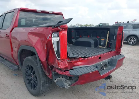 2024 GMC Sierra 1500 2Wd Short Box Elevation from USA, damaged, VIN 3GTPHCEK7RG346767